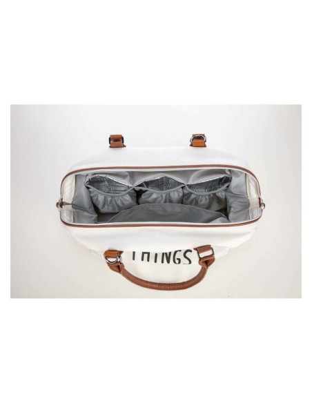 BN-86656,Geanta mamici, FreeON, Mommy things, Spatioasa si practica, Cu multiple buzunare, Include si 2 genti mai mici, Beige