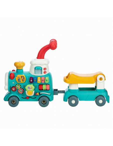 BN-86434,Antemergator 5 in 1 Magic Train, Free2Move, Cu diverse activitati de joaca, Panou Educational, Efecte sonore si luminoa