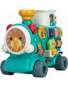 BN-86434,Antemergator 5 in 1 Magic Train, Free2Move, Cu diverse activitati de joaca, Panou Educational, Efecte sonore si luminoa