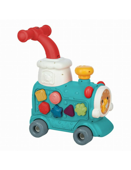 BN-86434,Antemergator 5 in 1 Magic Train, Free2Move, Cu diverse activitati de joaca, Panou Educational, Efecte sonore si luminoa