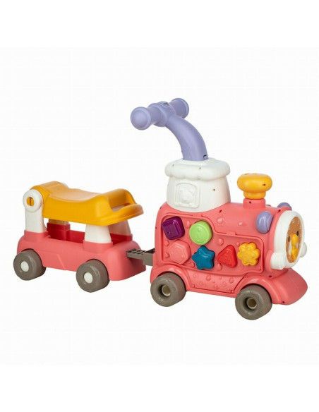 BN-86441,Antemergator 5 in 1 Magic Train, Free2Move, Cu diverse activitati de joaca, Panou Educational, Efecte sonore si luminoa