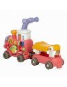 BN-86441,Antemergator 5 in 1 Magic Train, Free2Move, Cu diverse activitati de joaca, Panou Educational, Efecte sonore si luminoa