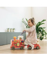 BN-86441,Antemergator 5 in 1 Magic Train, Free2Move, Cu diverse activitati de joaca, Panou Educational, Efecte sonore si luminoa
