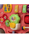 BN-86441,Antemergator 5 in 1 Magic Train, Free2Move, Cu diverse activitati de joaca, Panou Educational, Efecte sonore si luminoa