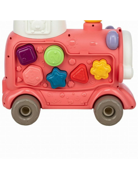 BN-86441,Antemergator 5 in 1 Magic Train, Free2Move, Cu diverse activitati de joaca, Panou Educational, Efecte sonore si luminoa