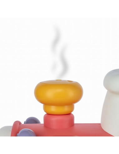 BN-86441,Antemergator 5 in 1 Magic Train, Free2Move, Cu diverse activitati de joaca, Panou Educational, Efecte sonore si luminoa