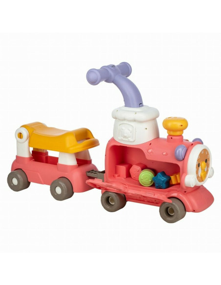 BN-86441,Antemergator 5 in 1 Magic Train, Free2Move, Cu diverse activitati de joaca, Panou Educational, Efecte sonore si luminoa