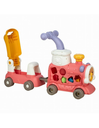 BN-86441,Antemergator 5 in 1 Magic Train, Free2Move, Cu diverse activitati de joaca, Panou Educational, Efecte sonore si luminoa