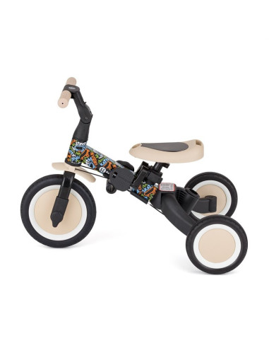 BN-613481,Tricicleta, Petite&Mars, Turbo, Editie limitata, 5 in 1, Multifunctionala, Vehicul de impins, Bicicleta cu/fara pedale