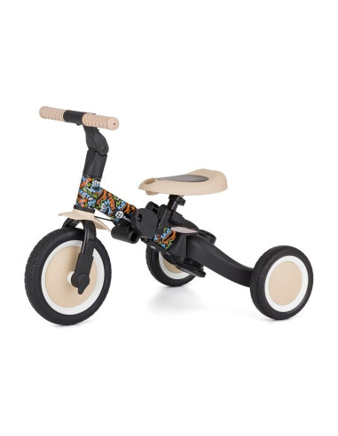 BN-613481,Tricicleta, Petite&Mars, Turbo, Editie limitata, 5 in 1, Multifunctionala, Vehicul de impins, Bicicleta cu/fara pedale