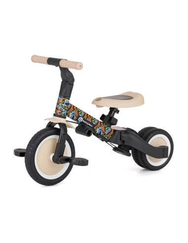 BN-613481,Tricicleta, Petite&Mars, Turbo, Editie limitata, 5 in 1, Multifunctionala, Vehicul de impins, Bicicleta cu/fara pedale