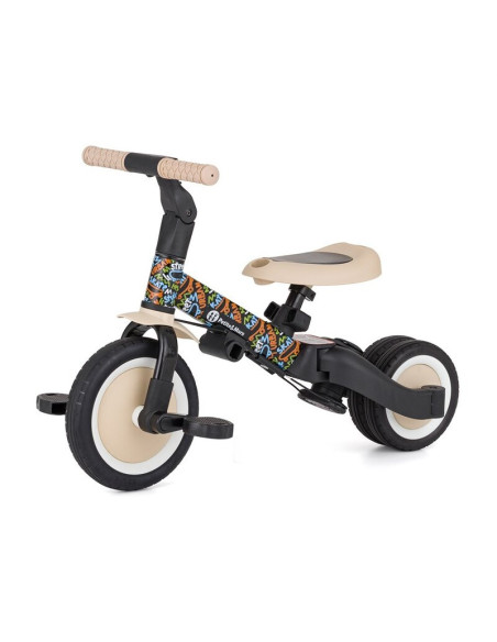 BN-613481,Tricicleta, Petite&Mars, Turbo, Editie limitata, 5 in 1, Multifunctionala, Vehicul de impins, Bicicleta cu/fara pedale