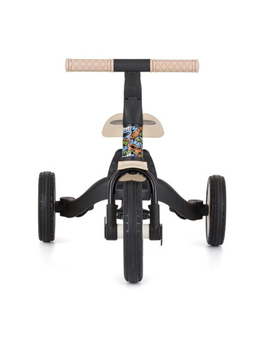 BN-613481,Tricicleta, Petite&Mars, Turbo, Editie limitata, 5 in 1, Multifunctionala, Vehicul de impins, Bicicleta cu/fara pedale