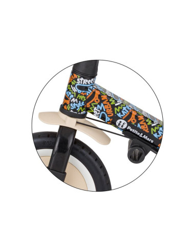 BN-613481,Tricicleta, Petite&Mars, Turbo, Editie limitata, 5 in 1, Multifunctionala, Vehicul de impins, Bicicleta cu/fara pedale