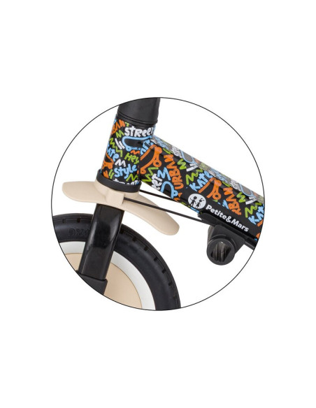 BN-613481,Tricicleta, Petite&Mars, Turbo, Editie limitata, 5 in 1, Multifunctionala, Vehicul de impins, Bicicleta cu/fara pedale