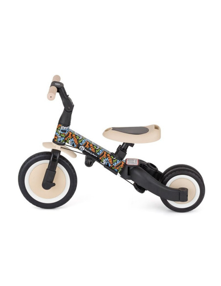 BN-613481,Tricicleta, Petite&Mars, Turbo, Editie limitata, 5 in 1, Multifunctionala, Vehicul de impins, Bicicleta cu/fara pedale