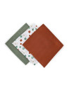 BN-415367,Set 3 scutece, Petite&Mars, Moussy, Din muselina de bambus, Hipoalergenice, 68 x 68 cm, Certificate Oeko Tex Standard 
