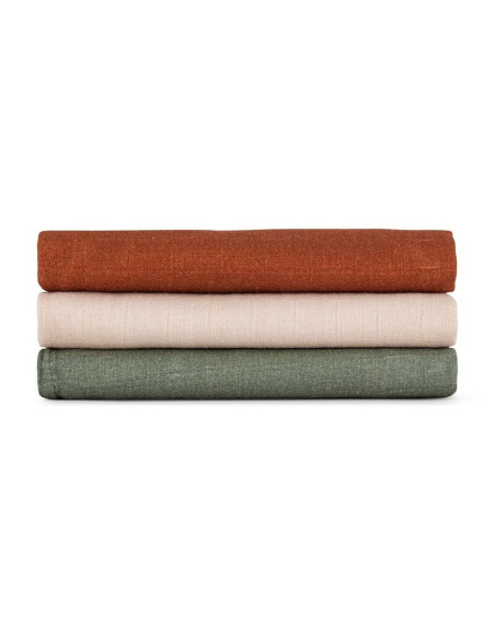 BN-415370,Set 3 scutece, Petite&Mars, Moussy, Din muselina de bambus, Hipoalergenice, 68 x 68 cm, Certificate Oeko Tex Standard 