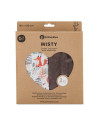BN-417366,Set 2 scutece, Petite&Mars, Misty, Din muselina de bambus, Hipoalergenice, Dimensiuni mari, 120 x 120 cm, Certificate