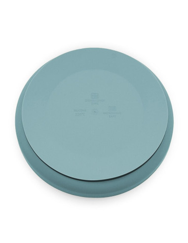 BN-708767,Farfurie, Petite&Mars, Take&Match, Din silicon, Cu ventuza, Fara BPA, Adecvata pentru masina de spalat vase si microun