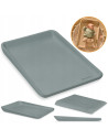 BN-LO-MEGS_GREY_DOVE,Saltea de infasat, Lionelo, Megs, Moale, Utilizabil si fara husa, Impermeabila, Design ergonomic, 70x49 cm,
