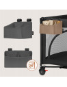 BN-LO-SIDEPOCKET_SMALL_GREY,Organizator multifunctional, Lionelo, Sidepocket S, 26x12x15 cm, 2 compartimente, Universal, Constru