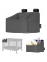 BN-LO-SIDEPOCKET_SMALL_GREY,Organizator multifunctional, Lionelo, Sidepocket S, 26x12x15 cm, 2 compartimente, Universal, Constru