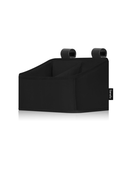 BN-LO-SIDEPOCKET_SMALL_BLACK,Organizator multifunctional, Lionelo, Sidepocket S, 26x12x15 cm, 2 compartimente, Universal, Constr