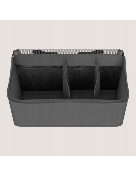 BN-LO-SIDEPOCKET_MEDIUM_GREY,Organizator multifunctional, Lionelo, Sidepocket M, 43x15x23 cm, 3 compartimente, Universal, Constr