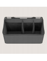 BN-LO-SIDEPOCKET_MEDIUM_GREY,Organizator multifunctional, Lionelo, Sidepocket M, 43x15x23 cm, 3 compartimente, Universal, Constr
