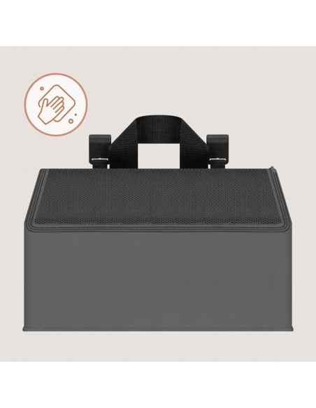 BN-LO-SIDEPOCKET_MEDIUM_GREY,Organizator multifunctional, Lionelo, Sidepocket M, 43x15x23 cm, 3 compartimente, Universal, Constr