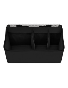 BN-LO-SIDEPOCKET_MEDIUM_BLACK,Organizator multifunctional, Lionelo, Sidepocket M, 43x15x23 cm, 3 compartimente, Universal, Const