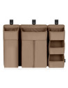 BN-LO-SIDEPOCKET_LARGE_BEIGE,Organizator multifunctional, Lionelo, Sidepocket L, 58x11x58 cm, 3 parti independente cu multiple b