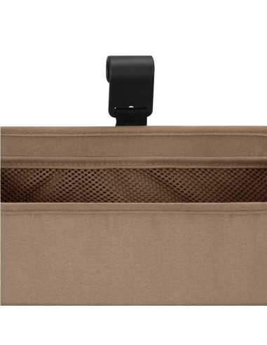 BN-LO-SIDEPOCKET_LARGE_BEIGE,Organizator multifunctional, Lionelo, Sidepocket L, 58x11x58 cm, 3 parti independente cu multiple b
