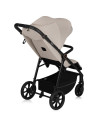 BN-LO-IVA_BEIGE_SAND,Carucior sport, Lionelo, Iva, Sustine 22 kg, 6 luni+, Capotina mare, Impermeabila, Protectie SPF 50+, 3 poz