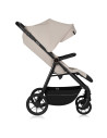 BN-LO-IVA_BEIGE_SAND,Carucior sport, Lionelo, Iva, Sustine 22 kg, 6 luni+, Capotina mare, Impermeabila, Protectie SPF 50+, 3 poz