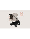 BN-LO-IVA_BEIGE_SAND,Carucior sport, Lionelo, Iva, Sustine 22 kg, 6 luni+, Capotina mare, Impermeabila, Protectie SPF 50+, 3 poz