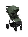 BN-LO-IVA_GREEN_FOREST,Carucior sport, Lionelo, Iva, Sustine 22 kg, 6 luni+, Capotina mare, Impermeabila, Protectie SPF 50+, 3 p