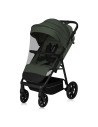 BN-LO-IVA_GREEN_FOREST,Carucior sport, Lionelo, Iva, Sustine 22 kg, 6 luni+, Capotina mare, Impermeabila, Protectie SPF 50+, 3 p
