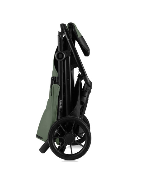 BN-LO-IVA_GREEN_FOREST,Carucior sport, Lionelo, Iva, Sustine 22 kg, 6 luni+, Capotina mare, Impermeabila, Protectie SPF 50+, 3 p