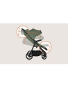 BN-LO-IVA_GREEN_FOREST,Carucior sport, Lionelo, Iva, Sustine 22 kg, 6 luni+, Capotina mare, Impermeabila, Protectie SPF 50+, 3 p