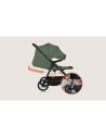 BN-LO-IVA_GREEN_FOREST,Carucior sport, Lionelo, Iva, Sustine 22 kg, 6 luni+, Capotina mare, Impermeabila, Protectie SPF 50+, 3 p