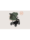 BN-LO-IVA_GREEN_FOREST,Carucior sport, Lionelo, Iva, Sustine 22 kg, 6 luni+, Capotina mare, Impermeabila, Protectie SPF 50+, 3 p