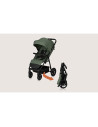 BN-LO-IVA_GREEN_FOREST,Carucior sport, Lionelo, Iva, Sustine 22 kg, 6 luni+, Capotina mare, Impermeabila, Protectie SPF 50+, 3 p