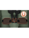 BN-LO-IVA_GREEN_FOREST,Carucior sport, Lionelo, Iva, Sustine 22 kg, 6 luni+, Capotina mare, Impermeabila, Protectie SPF 50+, 3 p