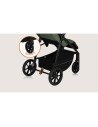 BN-LO-IVA_GREEN_FOREST,Carucior sport, Lionelo, Iva, Sustine 22 kg, 6 luni+, Capotina mare, Impermeabila, Protectie SPF 50+, 3 p
