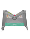 BN-LO-MILLE_PLUS_GREY_GREEN,Tarc de joaca, Lionelo, Mille Plus, Pliabil, Include saltea cu densitate T25, 4 jucarii cu velcro, M