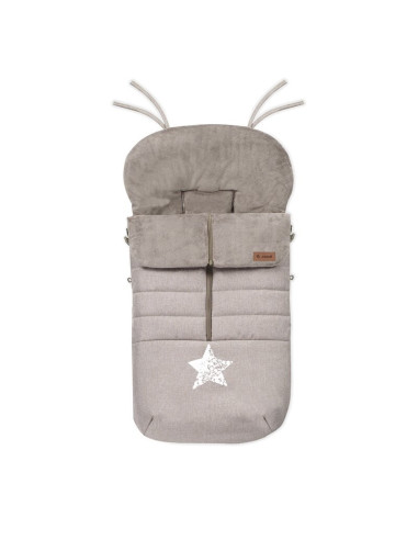 BN-8420421068557,Sac de iarna, Jane, Nest, Pentru carucior, Universal, 95 x 46 cm, Material interior din fleece, Horizons