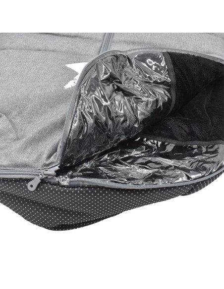 BN-8420421068557,Sac de iarna, Jane, Nest, Pentru carucior, Universal, 95 x 46 cm, Material interior din fleece, Horizons