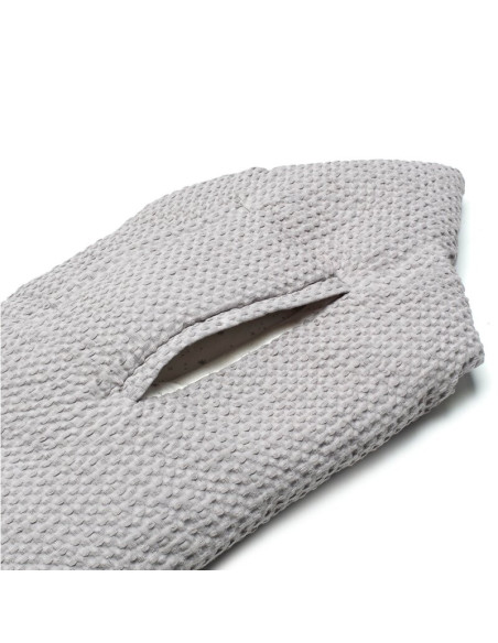 BN-8420421088456,Sac de iarna cu gluga, Jane, Mims Plus, Pentru carucior si scoica auto, 88 x 43 cm, Inchidere cu nasturi si fer